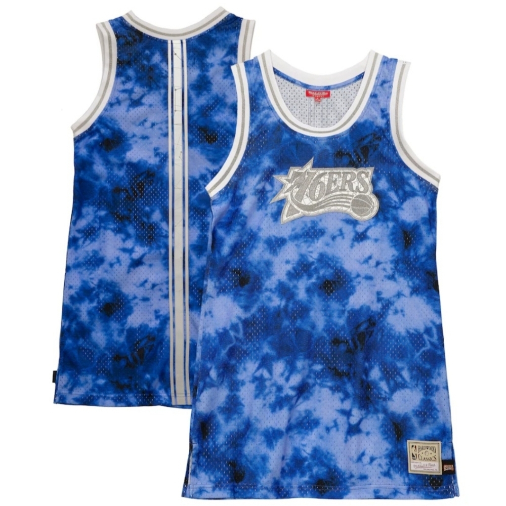 Philadelphia 76ers NBA Jersey Tank Dress Large NWT